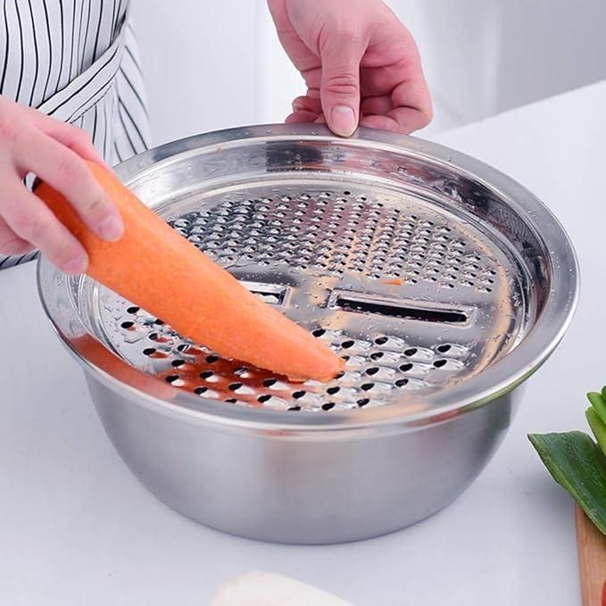 Stainless Steel Kitchen Drain Basket Set 3 in 1